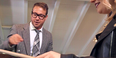 Abby Adams seduces her music teacher Chad White