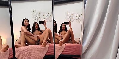 April Olsen and Jasmine Wilde are fucking Ricky Johnson