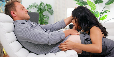 Dania Vega is sucking dick and licking balls