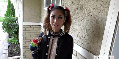 Asian Chick Eva Yi Loves That Blonde Big &, Rough Dicking!