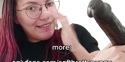 BBC Dildo obsession and dirtytalk