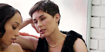 PURE TABOO Scheming Lesbian Convinces Straight Friend Alexis Tae To Fuck