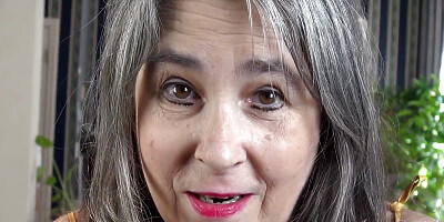 Auntjudys - Busty Mature Hairy Amateur Grace Wants to Masturbate with You (pov)