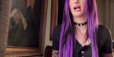 Goth Teen Squirts On Step Brother's Cock - Valerica Steele Alex Adams