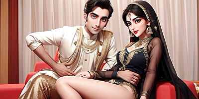 Two Indian Desi 18+ Village's Kaamwali Hardcore GangBang by their House Owners