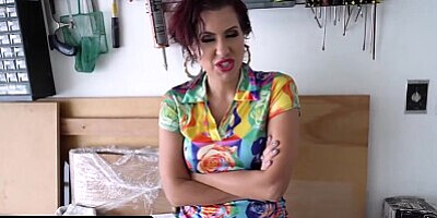 Busty Step Mom Savana Styles Takes Off Her Panties And Slides Step Son's Cock In Her Pussy - PervMom