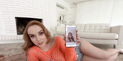 This amateur chick is alone on her bed and playing with that pussy