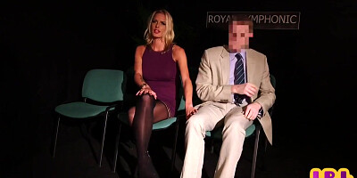 Amateur Sex Cfnm Lady In Dress Stockings And Heels S