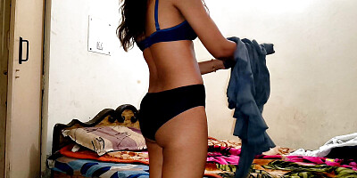 I FUCKED MY DESI GIRLFRIEND SO BADLY THAT I EJACULATED IN HER PUSSY