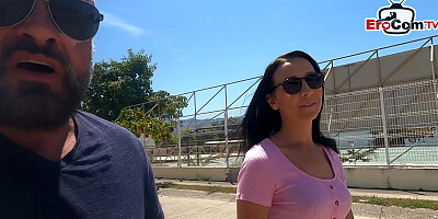 German russian skinny milf pick up in holiday in mexico
