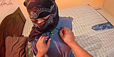 Hijabi Indonesian Girl Hides A Beautiful Body Inside Her Dress.