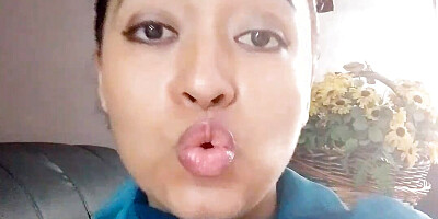 The nymphomaniac Latin babe tells a sad story but masturbating and doing porn make her very happy