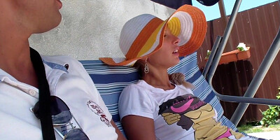 Adele In Blonde Amateur Girl Has Hardcore Outside Porn Scene