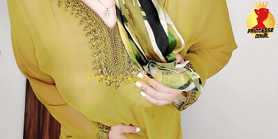 A whore in a Moroccan dress