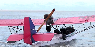 Caylian curtis fucks a pilot on a secluded island beach - BANG