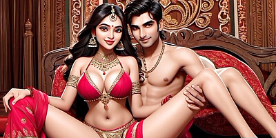 Desi Indian Step-Mom teaches How to Fuck with Step Son and Step Daughter ( Step Family Threesome Bete ne Kari Soteli ki Chudai