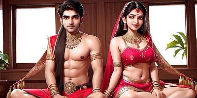 Desi Indian Step-Mom teaches How to Fuck with Step Son and Step Daughter ( Step Family Threesome Bete ne Kari Soteli ki Chudai
