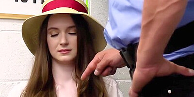 Mall Cop Fucking Dildo Stealing Big Tit Bikini Hottie