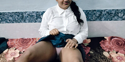 Innocent School Girl loves ANAL Sex