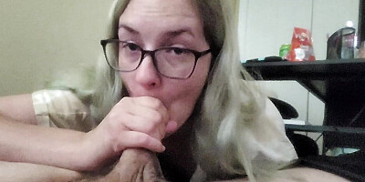 Lap Love: Desperate Throat Fuck and Cum Swallow! Part 1 of 3