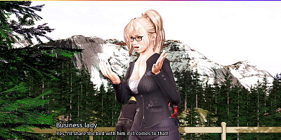 Ahitr 1 - Game Intro - Blowjob and Anal Sex with a Young Woman in a Park