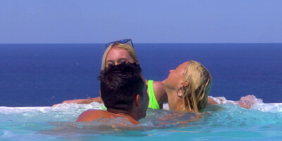 Marilyn Sugar and Lika Star experiment with a hot stranger