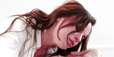 LEZ BE BAD - Doctor Dana DeArmond Goes ROUGH On The ANAL FISTING During Casey Calvert',s Annual Exam