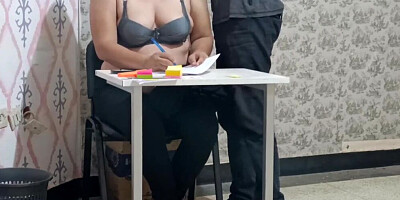 I fail the final exam and fuck my teacher to pass the course