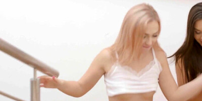 Sabrisse & Jenny Wild in Tight Pussy Sucking teen 18+ Lesbians - SexyHub
