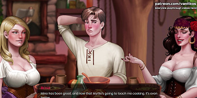 MILF And Blonde Teen Threesome - Cartoon Animated Porn Game - What A Legend! - #18