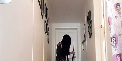Who Doesn',t Like to Be Ignored While Watching a Hot MILF Clean and Dance
