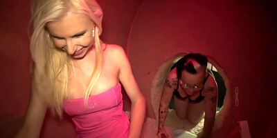 Candy Cox in Sauna groupsex in the swingers club - FunMovies