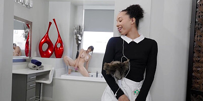 REALITY KINGS - Lexi Luna's Bf Leaves Her Alone In The Hotel &amp, Decides To Satisfy Her Needs With Sexy Maid Alexis Tae