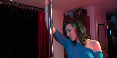 Sinn Sage Fingers Her Pussy After Striptease Scene!