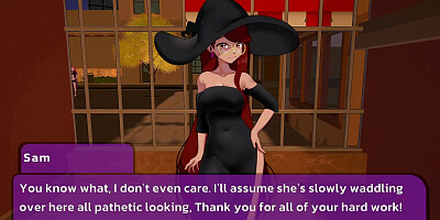 FUCKING MOUTHS AND GETTING BOOBJOBS!!! - Halloween Harem