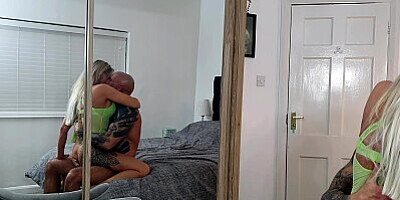 Jack Tattoo Fucks Miz Little Peach after intimate Foreplay!