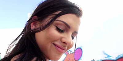 Pink cunt of sexy Keisha Grey filled with big dick