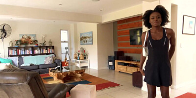 South African real state agent fucks white client at listing