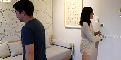 He comes to fix the air conditioning when my husband is not here and he ends up fucking me hard