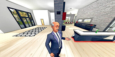 Sims 4 - Daniel helps his Boss - And his Secretary