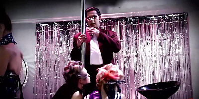 WHORNYFILMS Strip Club Orgy From The Future - Baberunners 7