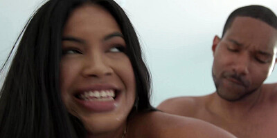Teen Maya Farrell Fucks Her Big Black Dick Stepdaddy