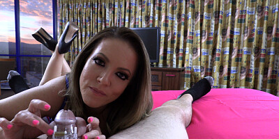 Domination4K Carmen Valentina cock lock