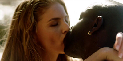 MILF Cayenne Klein gets fucked by the black guy outdoors