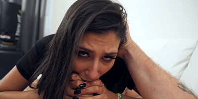 Gianna Dior is sucking the big dick in POV