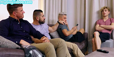 Sinful petite stud bareback fucked by jock till cumshot