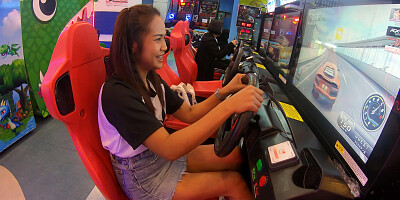 Thai MILF GF cutie masturbates and jerks