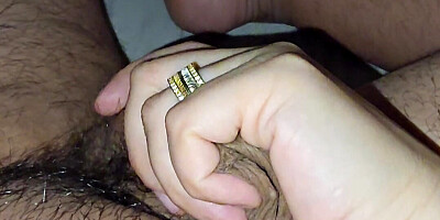 Step mom handjob Nigerian step son dick for first time