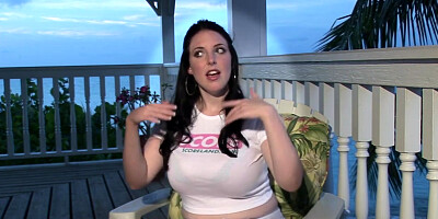 Big Boob Paradise: Angela's Interview - Angela White - Scoreland