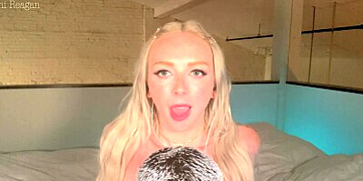 Cute Blonde Does Sexy Personal Attention ASMR For You - Remi Reagan